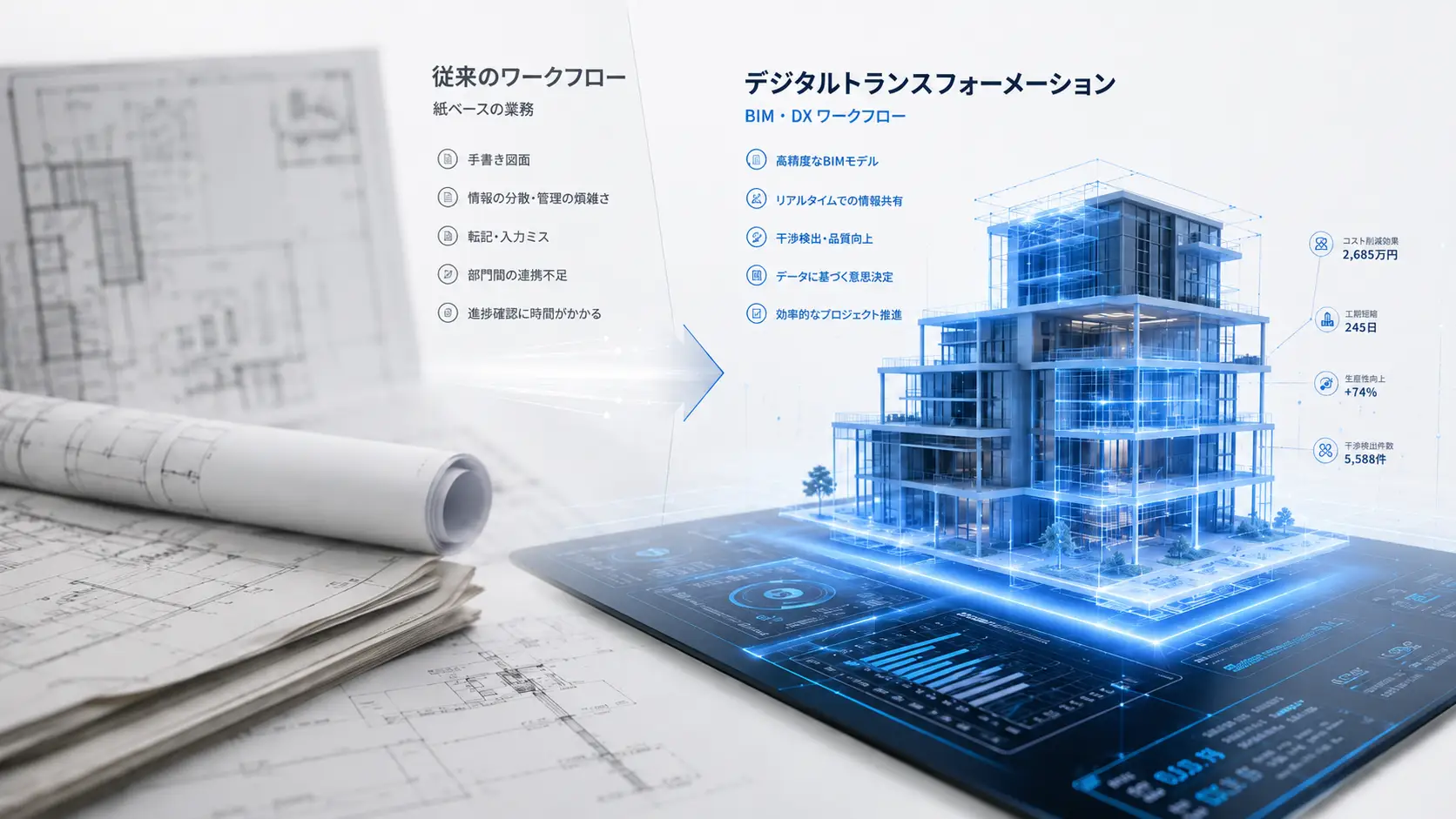 BIMモデリング業務の効率化とアウトソーシング